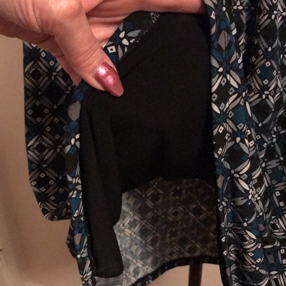 62) CJ Banks dressy tank/ sleeveless blouse - Picture 5 of 8